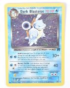 POKEMON - WOTC TEAM ROCKET DARK BLASTOISE CARD
