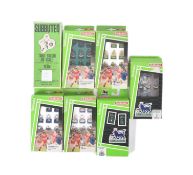 COLLECTION OF VINTAGE SUBBUTEO TABLE TOP FOOTBALL GAME TEAMS