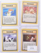 POKEMON - WOTC FIRST EDITION TRAINER CARDS