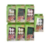 COLLECTION OF X7 VINTAGE SUBBUTEO TABLE TOP FOOTBALL TEAMS