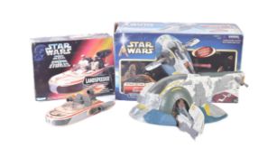 STAR WARS - TWO HASBRO / KENNER ACTION FIGURE PLAYSETS