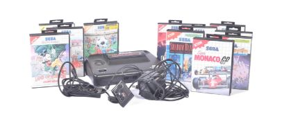RETRO GAMING - SEGA MASTER SYSTEM II WITH GAMES
