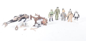 STAR WARS - ENDOR - COLLECTION OF VINTAGE ACTION FIGURES
