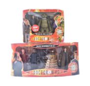 DOCTOR WHO - CHARACTER OPTIONS - TWO ACTION FIGURE SETS