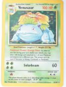 POKEMON - WOTC BASE SET HOLO VENUSAUR