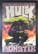 MARVEL - STAN LEE (1922-2018) - INCREDIBLE HULK - WASHINGTON GREEN
