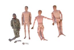 VINTAGE PALITOY ACTION MAND & GI JOE ASSOCIATED ACTION FIGURES