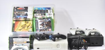 MICROSOFT XBOX VIDEO GAME & CONSOLE BUNDLE