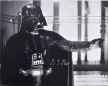 STAR WARS - BRIAN MUIR (VADER SCULPTOR) - SIGNED 11X14