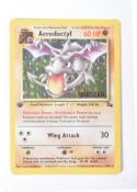 POKEMON - FOSSIL 1ST EDITION PRE-RELEASE AERODACTYL