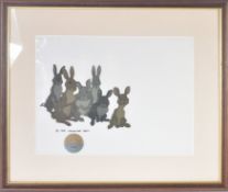 NEPENTHE PRODUCTIONS - WATERSHIP DOWN (1986) - ORIGINAL ARTWORK CEL