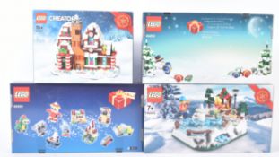 LEGO SETS - X4 CHRISTMAS LEGO SETS
