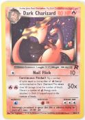 POKEMON - WOTC TEAM ROCKET DARK CHARIZARD CARD