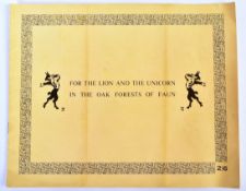 T-REX (BAND) - ORIGINAL 1969 CONCERT PROGRAMME