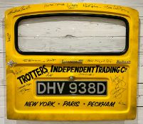 ONLY FOOLS & HORSES - DAVID JASON & CAST SIGNED VAN DOOR