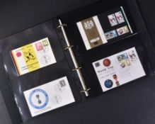 ENGLAND FOOTBALL - COLLECTION OF FIRST DAY COVERS SOME SIGNED