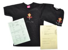 COLLECTION OF BERNARD HILL - LOTR - ASSORTED MEMORABILIA