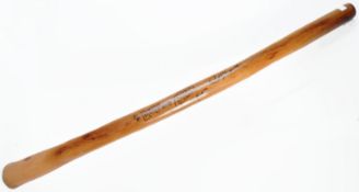 ROLF HARRIS - AUTOGRAPHED DIDGERIDOO MUSICAL INSTRUMENT