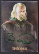 COLLECTION OF BERNARD HILL - LORD OF THE RINGS - TOPPS CARD