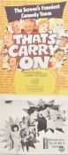 THAT'S CARRY ON (1977) - AUSTRALIAN DAYBILL CINEMA POSTER