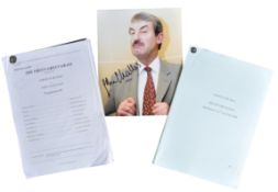 ESTATE OF JOHN CHALLIS - GREEN GREEN GRASS SCRIPTS