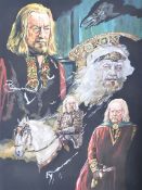COLLECTION OF BERNARD HILL - FAN ARTWORK
