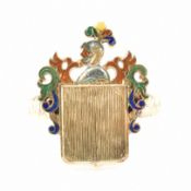 18CT GOLD FRENCH CHEVALIER SIGNET RING