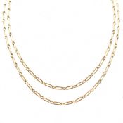 ANTIQUE 15CT GOLD NECKLACE CHAIN