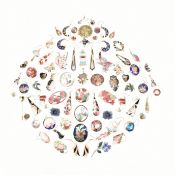 COLLECTION OF ASSORTED CLOISONNE JEWELLERY