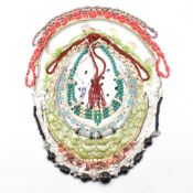 COLLECTION OF ASSORTED COSTUME JEWELLERY NECKLACES