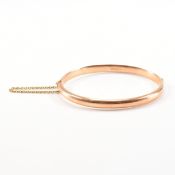 VICTORIAN HALLMARKED 15CT GOLD BANGLE BRACELET