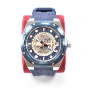 CCCP LIMITED EDITION AUTOMATIC STAINLESS STEEL WRIST WATCH