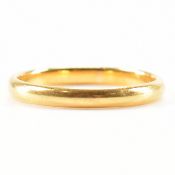 HALLMARKED 22CT GOLD WEDDING BAND RING