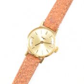 VINTAGE LONGINES GOLD TONE WRIST WATCH