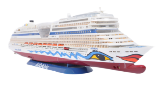 RETRO VINTAGE CRUISE SHIP TRAVELS AGENT MODEL