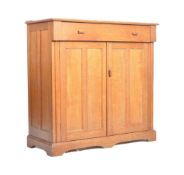 VINTAGE 20TH CENTURY ARTS AND CRAFTS OAK CUPBOARD