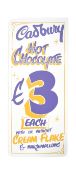 CADBURYS - CONTEMPORARY HOT CHOCOLATE ADVERTISING SIGN