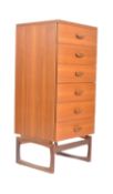 R. BENNETT FOR G PLAN - QUADRILLE RANGE CHEST OF DRAWERS