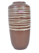 LARGE RETRO TWENTIETH CENTURY WEST GERMAN POTTERY VASE