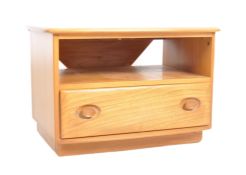 ERCOL - MID CENTURY BEECH AND ELM ENTERTAINMENT STAND