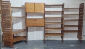 ROBERT HEAL FOR STAPLES - FOUR BAY TEAK LADDERAX UNIT