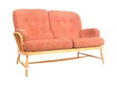 ERCOL - JUBILEE RANGE - RETRO TWO SEATER SOFA SETTEE