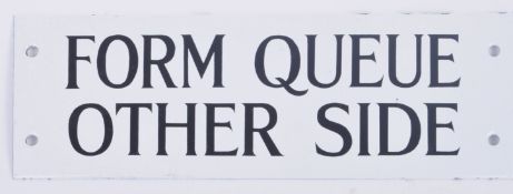 VINTAGE MID 20TH CENTURY ENAMEL GARAGE WALL SIGN