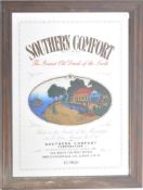 BREWERIANA - SOUTHERN COMFORT - PUB DISPLAY MIRROR