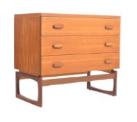 R. BENNETT FOR G-PLAN - QUADRILLE RANGE CHEST OF DRAWERS