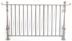 EARLY 19TH CENTURY BRONZE BANK TELLER WINDOW GRILL / GATE