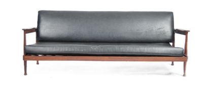 GUY ROGERS - MANHATTAN TEAK FRAMED SOFA / DAYBED