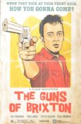 GUNS OF BRIXTON - THE CLASH - ADVERTISING POSTER