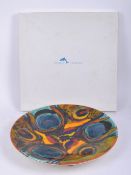 ANITA HARRIS FOR POOLE POTTERY - LARGE CHARGER PLATE