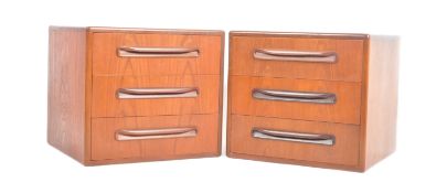 VICTOR B WILKINS - G PLAN FRESCO BEDSIDE CHESTS